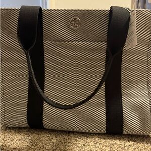 Two-Toned Canvas Tote